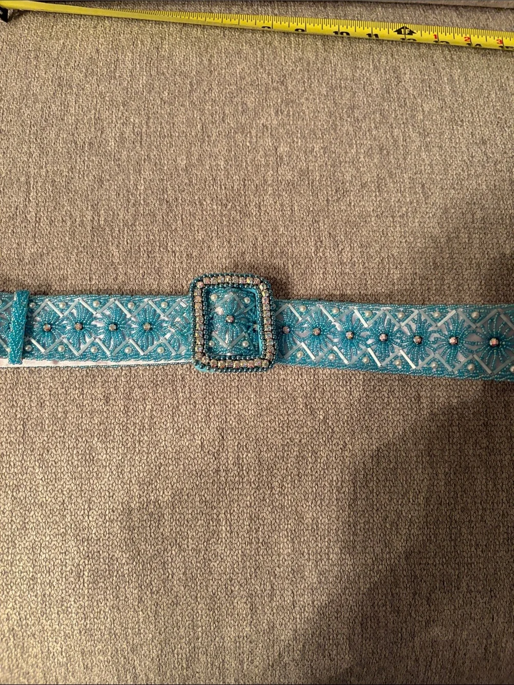 Turquoise Beaded Women's Decorative Belt